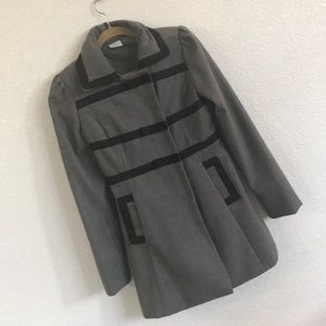 Gray women’s dress coat